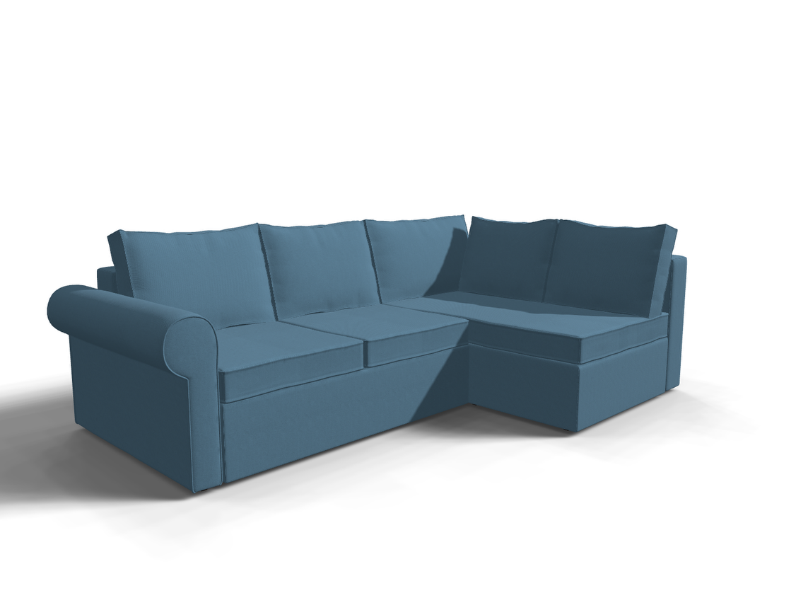 Coltar extensibil Rosalie park 3 fara insula, la comanda, 100+ culori