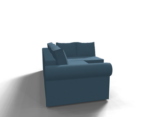 Coltar extensibil Rosalie park 3 fara insula, la comanda, 100+ culori