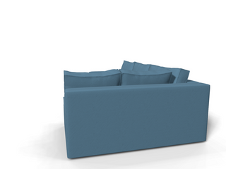 Coltar extensibil Rosalie park 3 fara insula, la comanda, 100+ culori