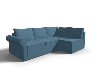 Coltar extensibil Rosalie park 3 fara insula, la comanda, 100+ culori