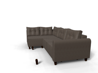 Coltar extensibil Sarai park 3 fara insula, la comanda, 100+ culori, cu picioare – 360°