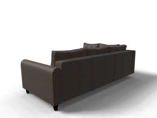 Coltar extensibil Sarai park 3 fara insula, la comanda, 100+ culori, cu picioare