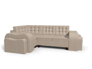 Coltar extensibil Sasha colt park cu cotiera, la comanda, 100+ culori, cu picioare