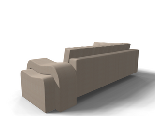 Coltar extensibil Sasha colt park cu cotiera, la comanda, 100+ culori, cu picioare