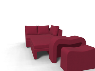 Coltar extensibil Siena park 3 fara insula, la comanda, 100+ culori – 360°