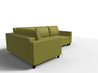 Coltar extensibil Skye colt park cu cotiera, la comanda, 100+ culori, cu picioare