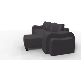 Coltar extensibil Skyler park 2, la comanda, 100+ culori, cu picioare – 360°