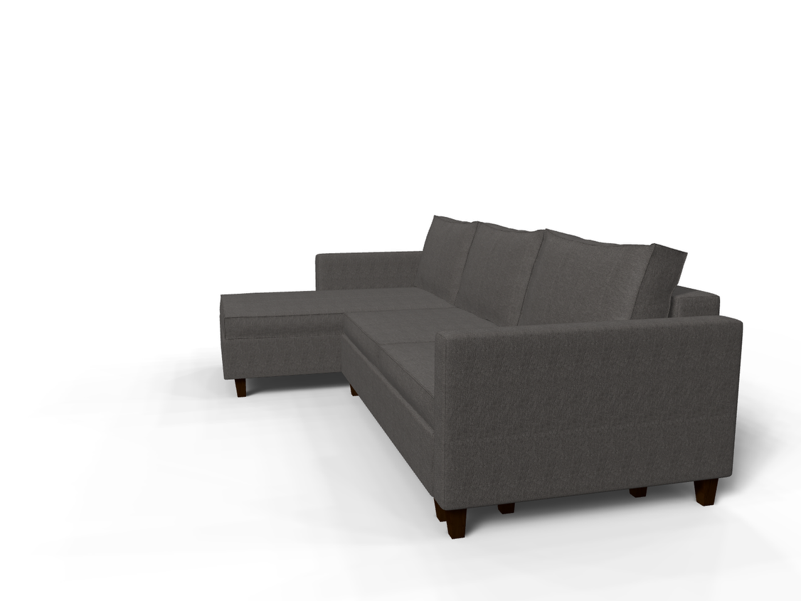 Coltar extensibil Sophia park 2, la comanda, 100+ culori, cu picioare - SofaMix.ro