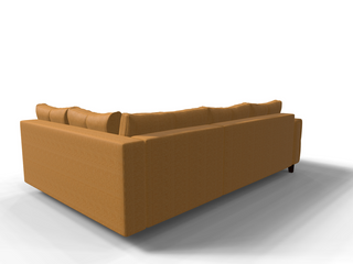 Coltar extensibil Stephanie park 3 fara insula, la comanda, 100+ culori, cu picioare