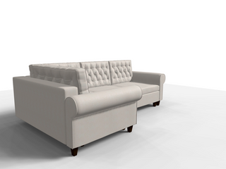 Coltar extensibil Valeria colt park cu cotiera, la comanda, 100+ culori, cu picioare