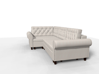 Coltar extensibil Valeria colt park cu cotiera, la comanda, 100+ culori, cu picioare