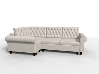 Coltar extensibil Valeria colt park cu cotiera, la comanda, 100+ culori, cu picioare