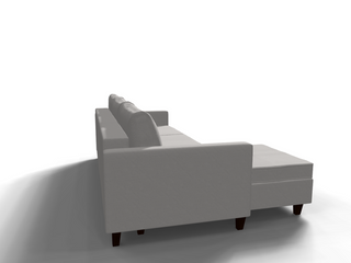 Coltar extensibil Violet park 2, la comanda, 100+ culori, cu picioare