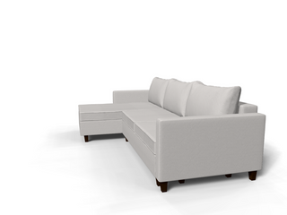 Coltar extensibil Violet park 2, la comanda, 100+ culori, cu picioare