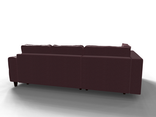 Coltar extensibil Zahra colt park cu cotiera, la comanda, 100+ culori, cu picioare