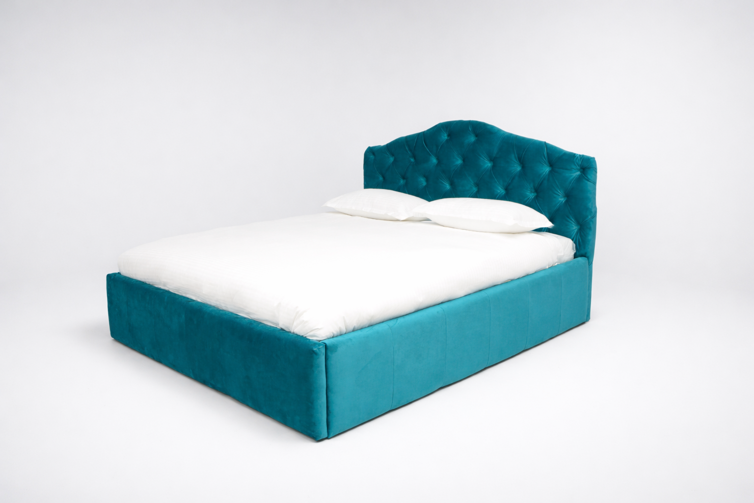 Pat tapițat cu ladă depozitare Josephine