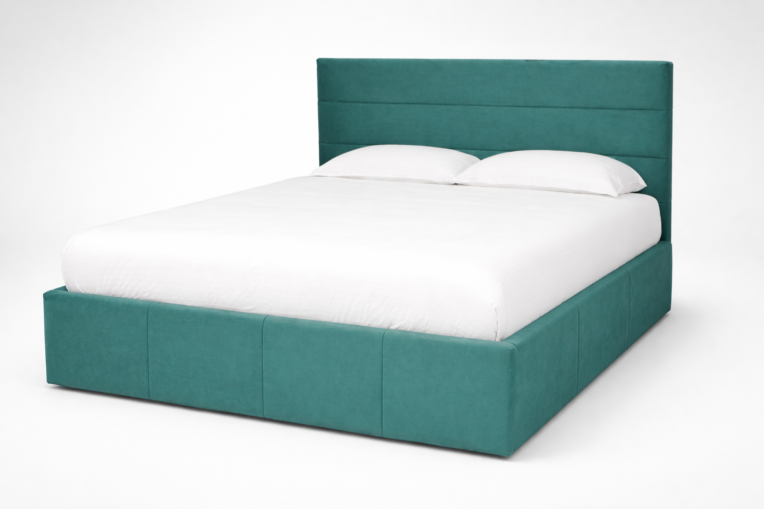 Pat tapițat cu ladă depozitare Olivia