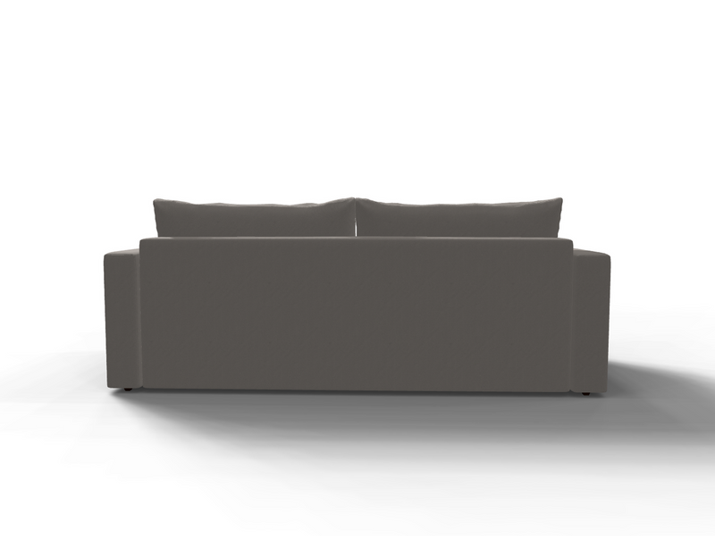 Canapea extensibila Marburg, 3 locuri, lada depozitare, peste 100 culori disponibile, dimensiune pe comanda de la 210x95cm