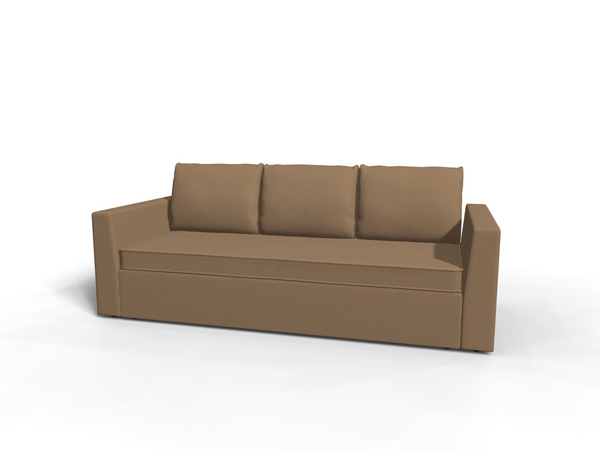 Canapea extensibila Prim, 3 locuri,  peste 100 culori disponibile, dimensiune pe comanda de la 210x95cm