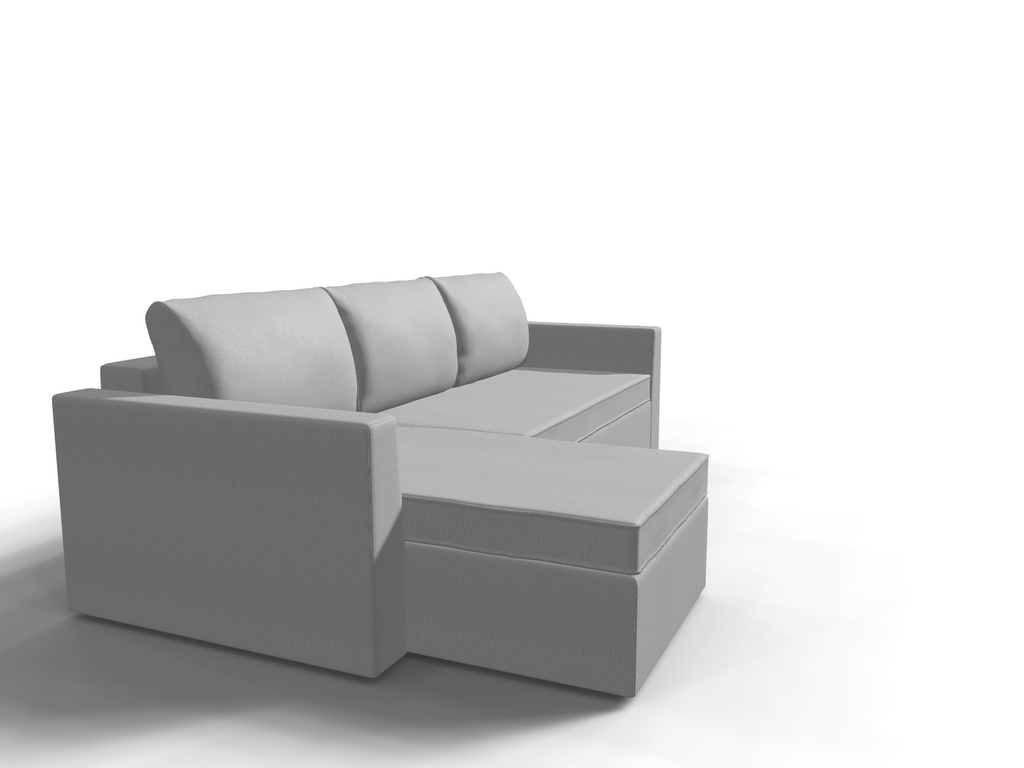 Coltar extensibil cu sezlong Prim, dimensiune pe comanda, peste 100 culori disponibile - SofaMix.ro