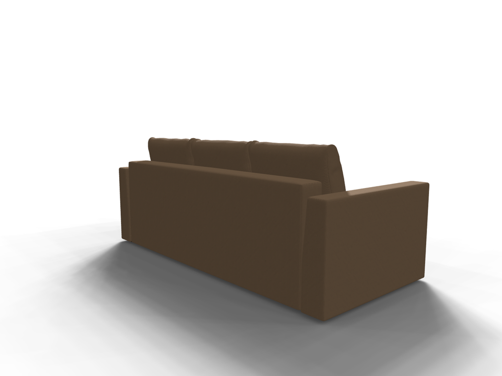 Canapea extensibila Prim, 3 locuri,  peste 100 culori disponibile, dimensiune pe comanda de la 210x95cm