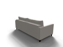 Canapea extensibila Park, 3 locuri, lada depozitare, peste 100 culori disponibile, dimensiune pe comanda de la 210x95cm - SofaMix.ro