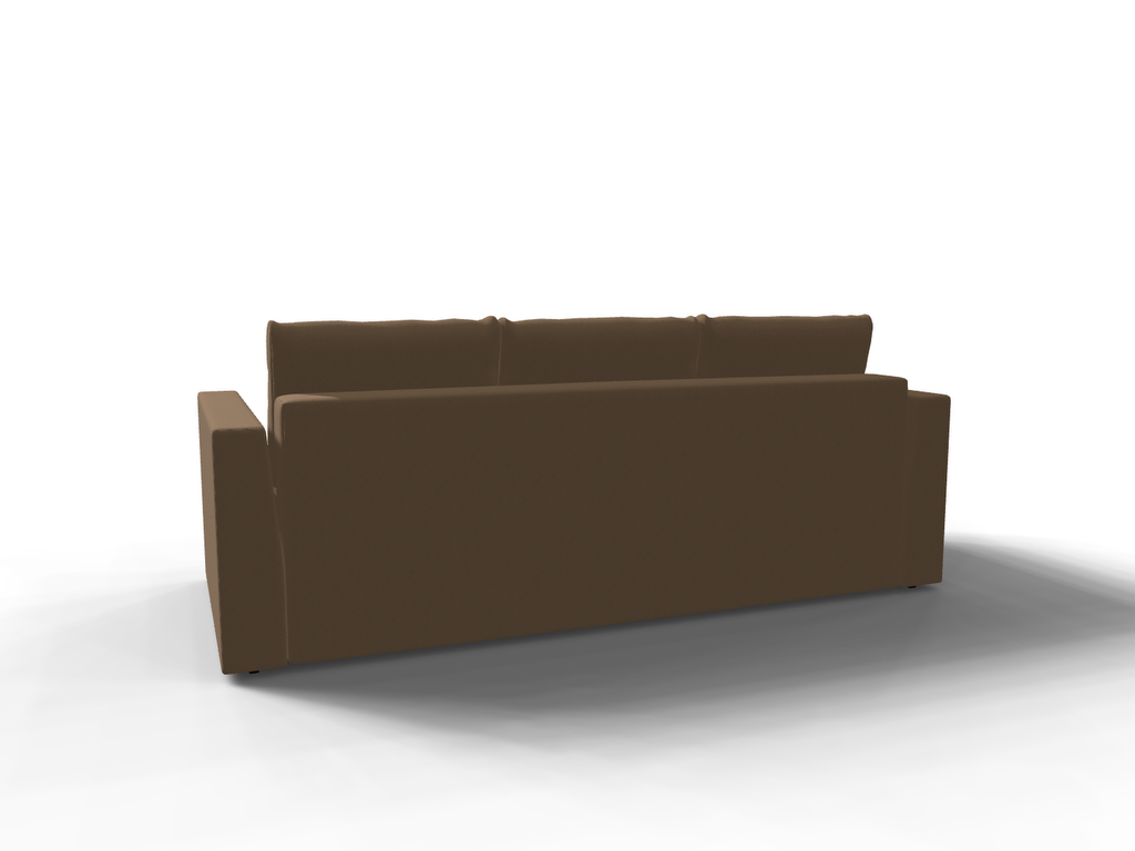 Canapea extensibila Prim, 3 locuri,  peste 100 culori disponibile, dimensiune pe comanda de la 210x95cm