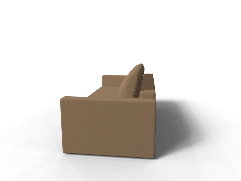 Canapea extensibila Prim, 3 locuri,  peste 100 culori disponibile, dimensiune pe comanda de la 210x95cm