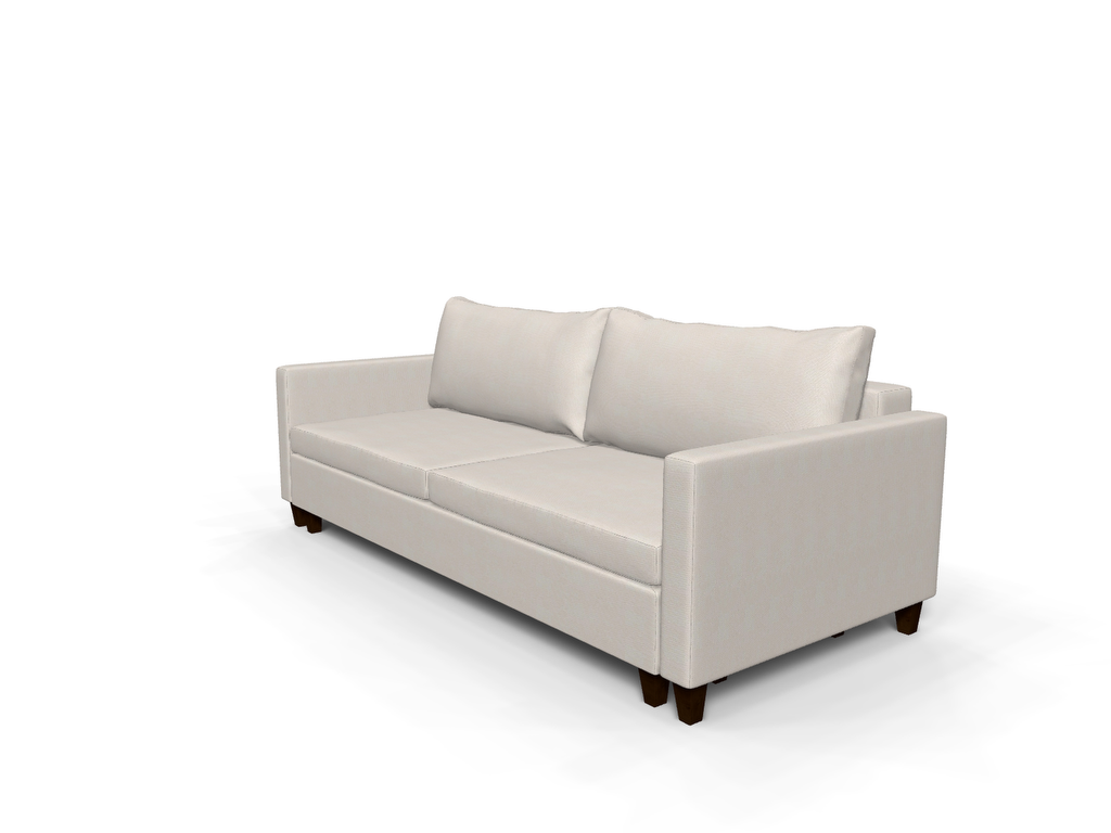 Canapea extensibila Park, 3 locuri, lada depozitare, peste 100 culori disponibile, dimensiune pe comanda de la 210x95cm