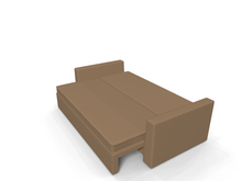 Canapea extensibila Prim, 3 locuri,  peste 100 culori disponibile, dimensiune pe comanda de la 210x95cm - SofaMix.ro