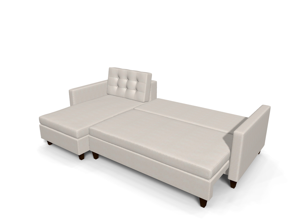 Coltar extensibil cu sezlong Alto, dimensiune pe comanda, peste 100 culori disponibile