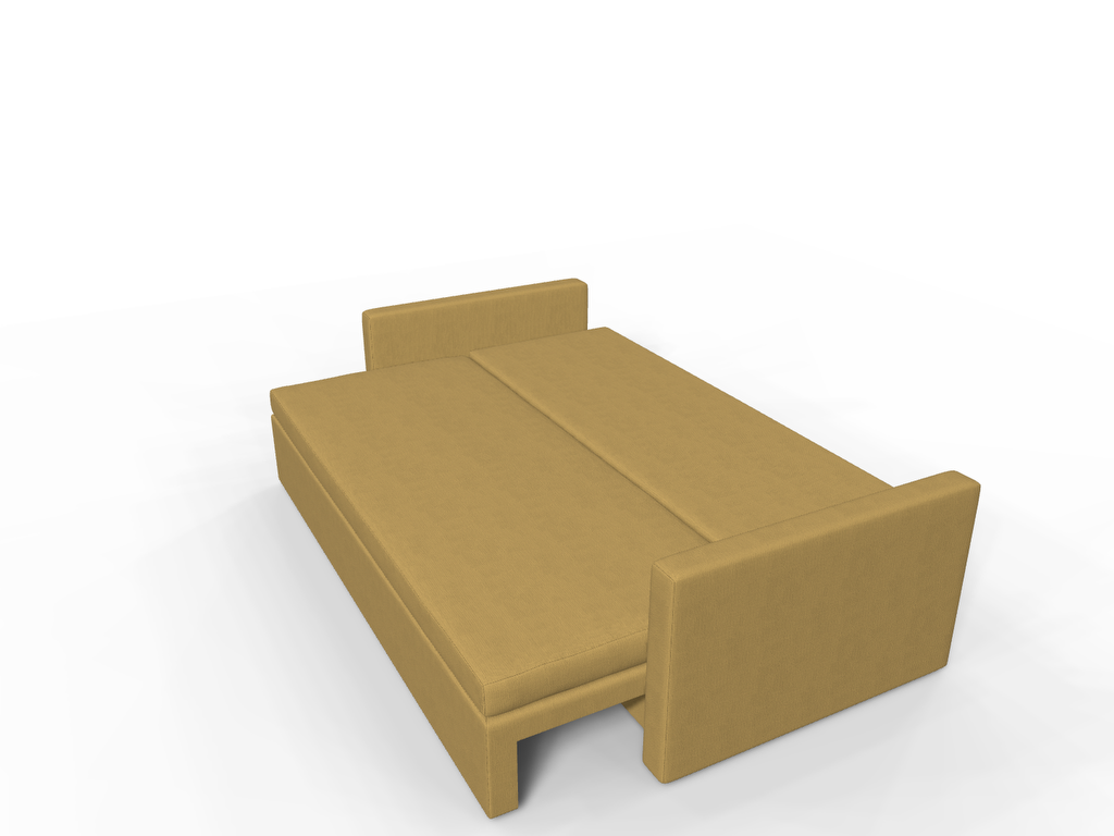 Canapea extensibila Echo, 3 locuri, peste 100 culori disponibile, dimensiune pe comanda de la 210x95cm