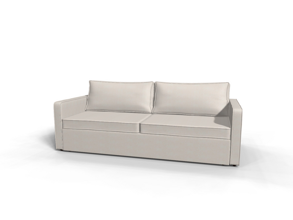 Canapea extensibila Malmo, 3 locuri, lada depozitare, peste 100 culori disponibile, dimensiune pe comanda de la 210x95cm