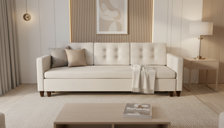 Canapea extensibila Alto, 3 locuri, lada depozitare, peste 100 culori disponibile, dimensiune pe comanda de la 210x95cm