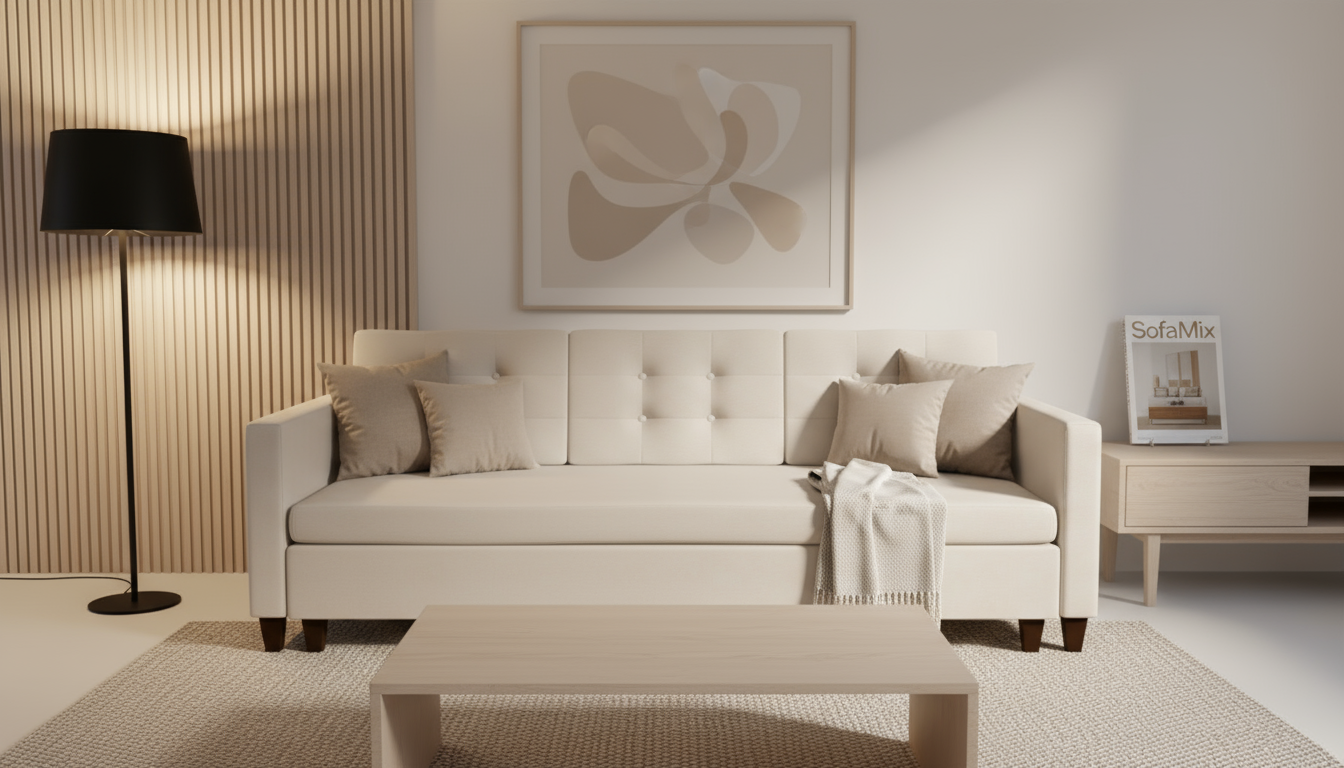 Canapea extensibila Alto, 3 locuri, lada depozitare, peste 100 culori disponibile, dimensiune pe comanda de la 210x95cm