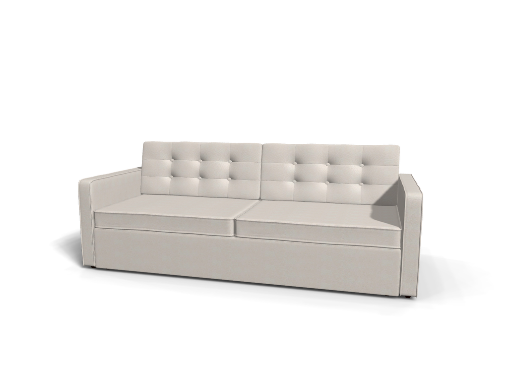 Canapea extensibila Andora, 3 locuri, lada depozitare, peste 100 culori disponibile, dimensiune pe comanda de la 210x95cm