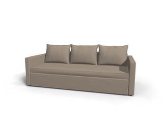 Canapea extensibila Aria, 3 locuri, peste 100 culori disponibile, dimensiune pe comanda de la 210x95cm