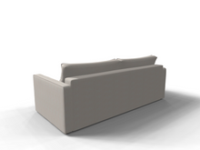 Canapea extensibila Malmo, 3 locuri, lada depozitare, peste 100 culori disponibile, dimensiune pe comanda de la 210x95cm - SofaMix.ro