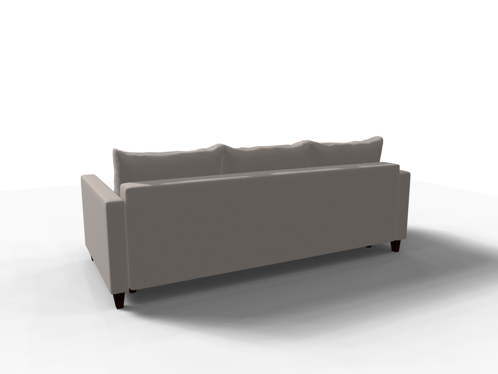 Canapea extensibila Monaco, 3 locuri, lada depozitare, peste 100 culori disponibile, dimensiune pe comanda de la 210x95cm