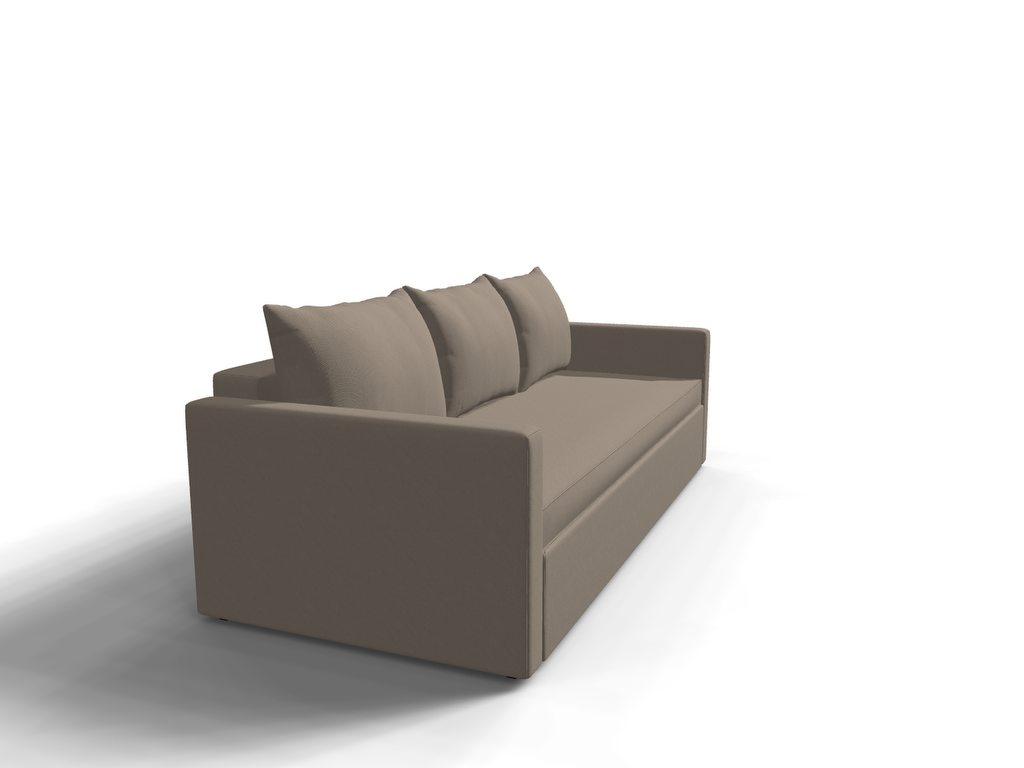 Canapea extensibila Aria, 3 locuri, peste 100 culori disponibile, dimensiune pe comanda de la 210x95cm