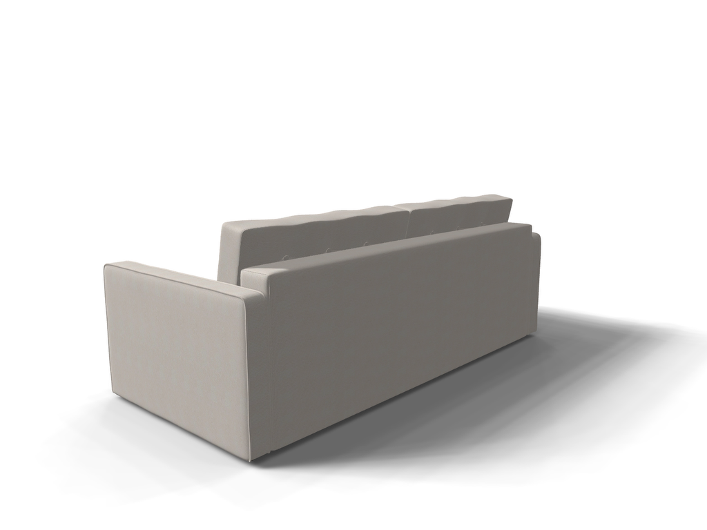 Canapea extensibila Andora, 3 locuri, lada depozitare, peste 100 culori disponibile, dimensiune pe comanda de la 210x95cm