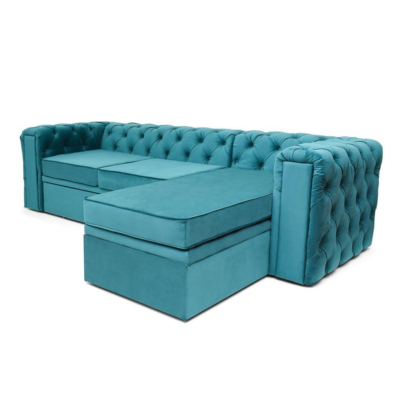 Coltar Extensibil cu sezlong Chesterfield 2 Coltare extensibile OneLiving.ro (4362261102661)