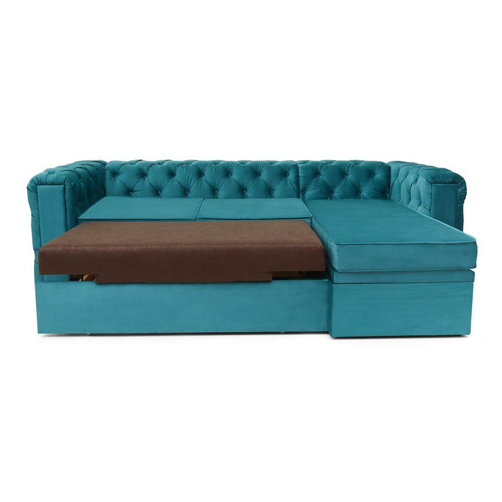 Coltar Extensibil cu sezlong Chesterfield 2 Coltare extensibile OneLiving.ro (4362261102661)